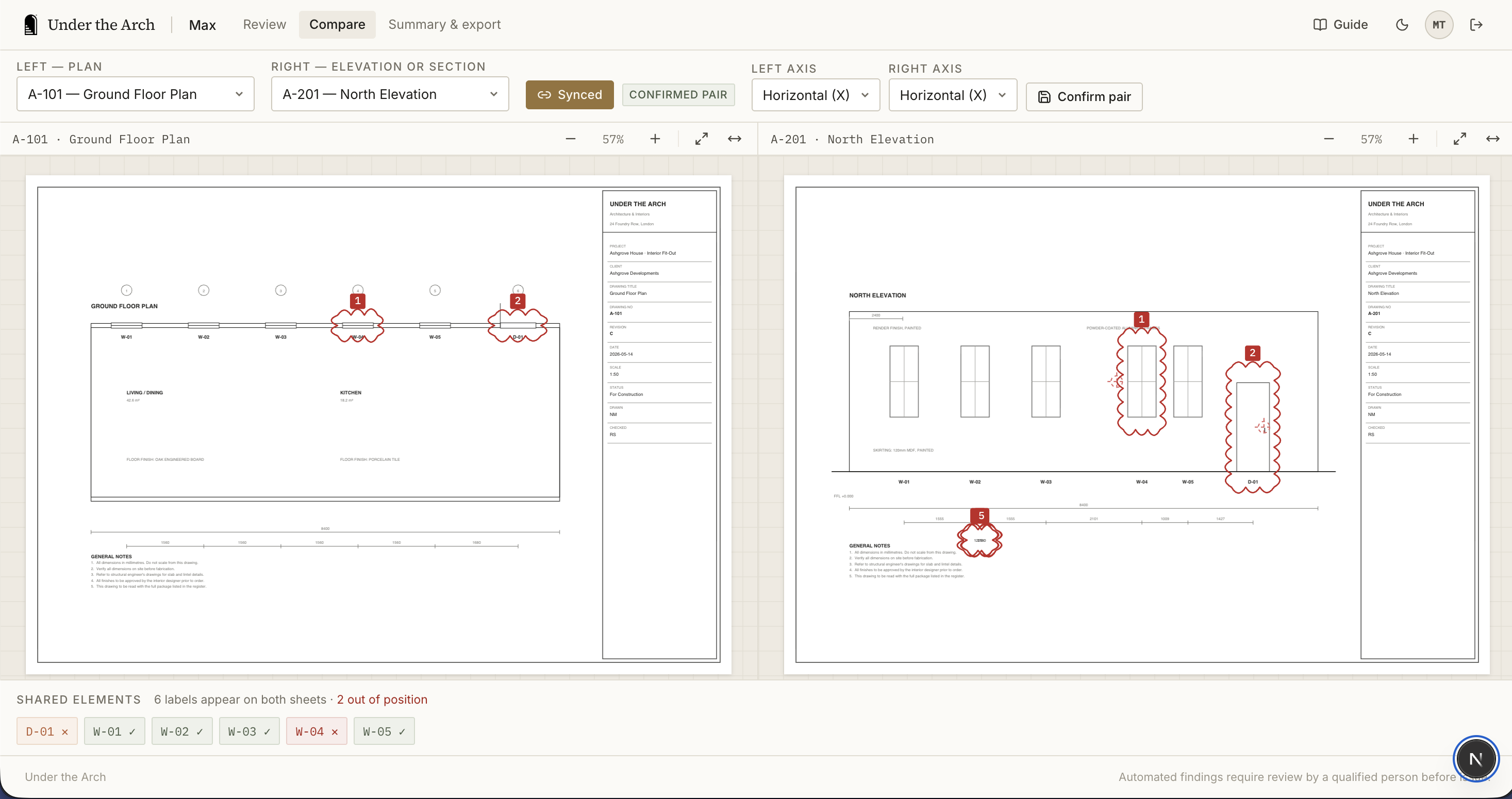 AI Architecture website preview